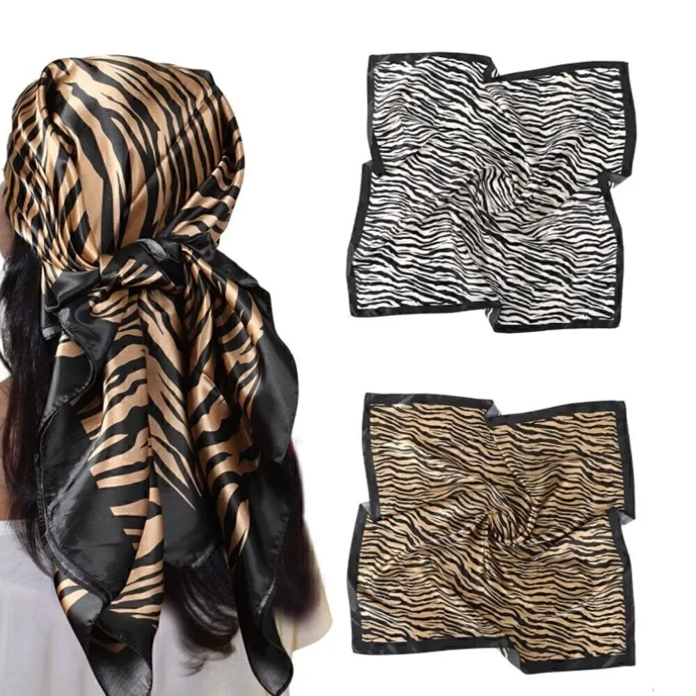2 piece silky scarf set
